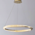 Lampa sufitowa złota połysk LED 80cm 58Watt L166